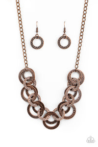 Treasure Tease - Copper Necklace Set