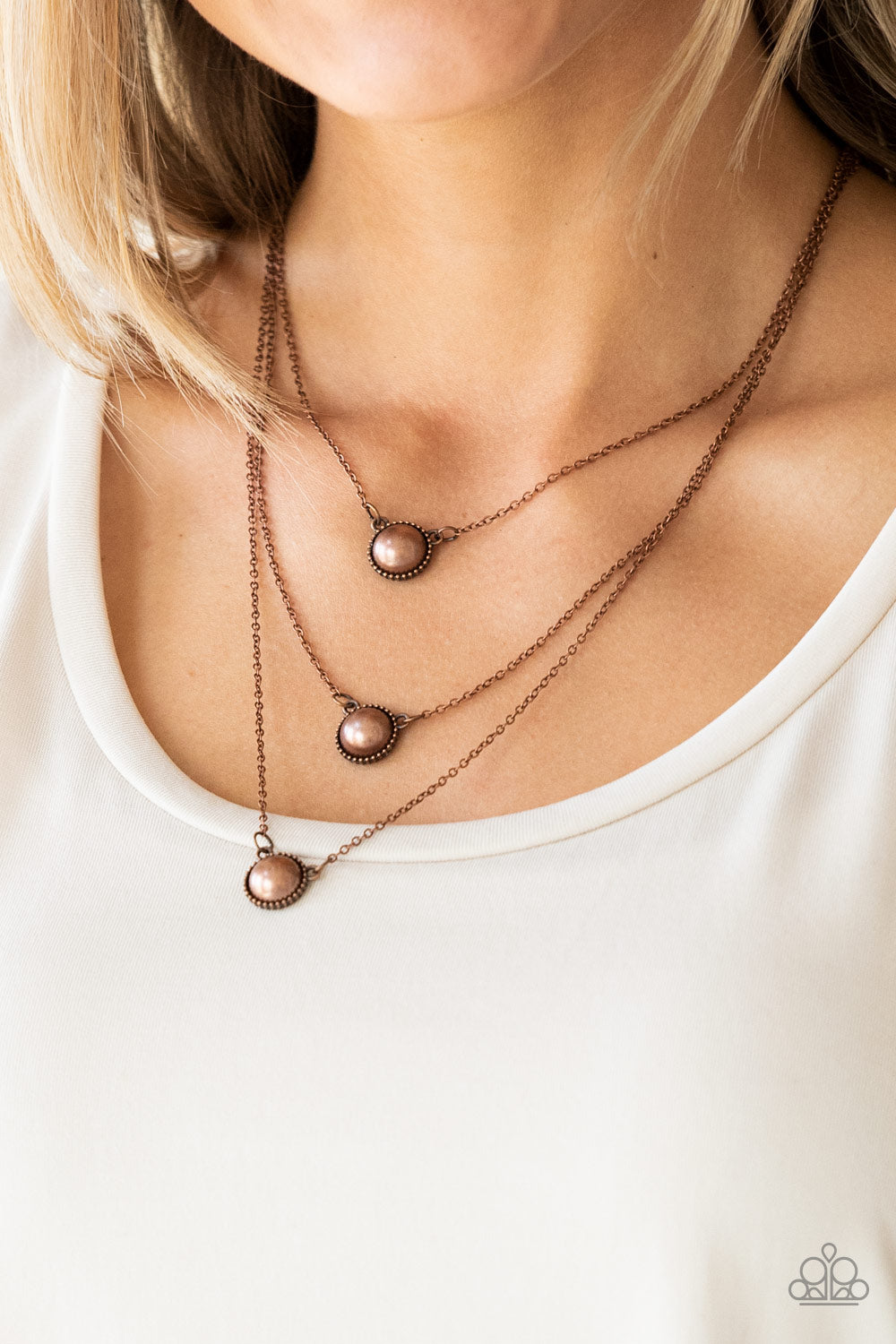 A Love For Luster - Copper Necklace Set