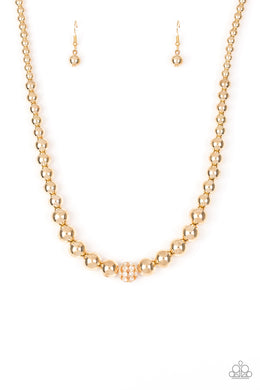 High-Stakes FAME - Gold Necklace Set