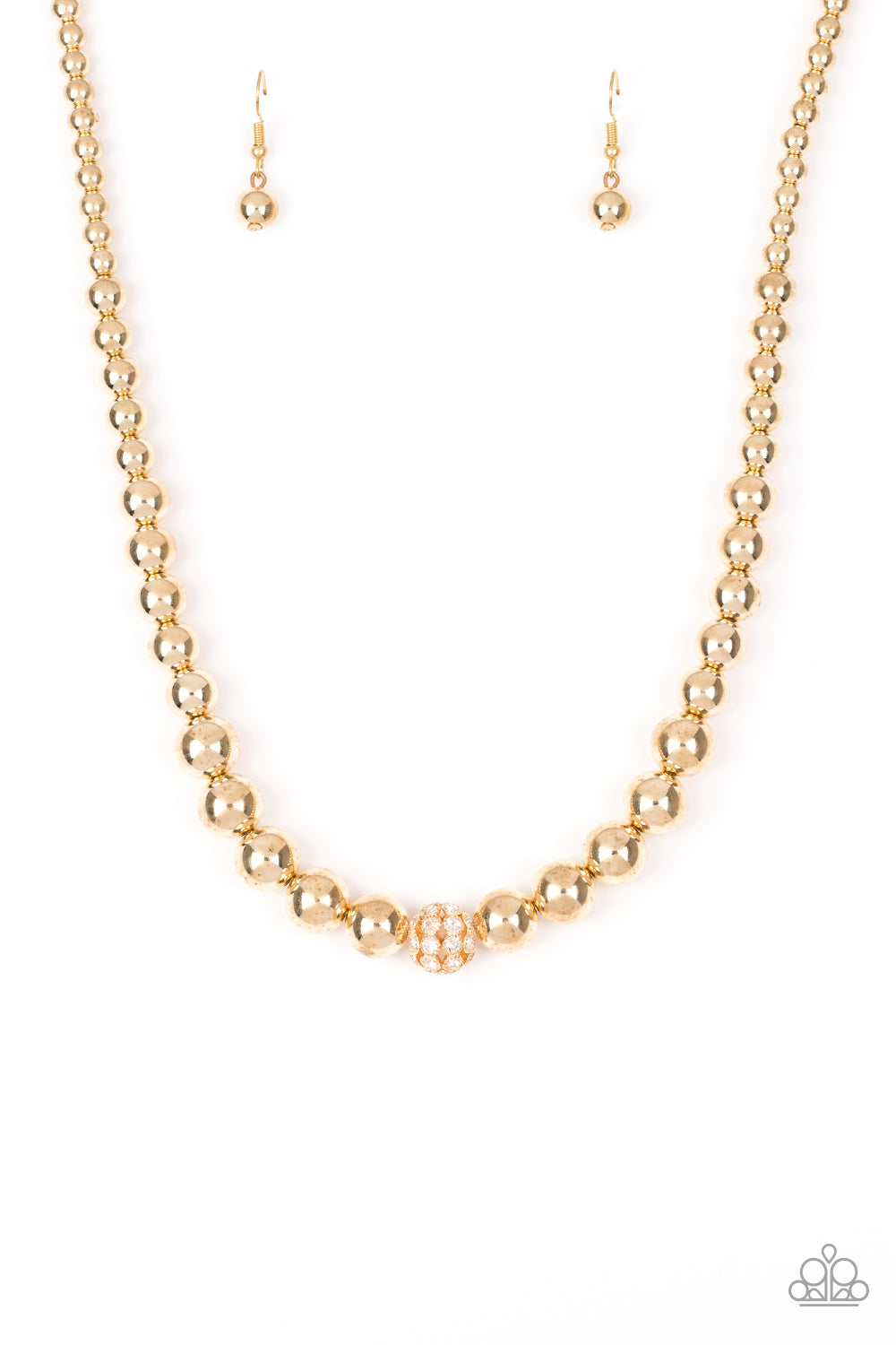 High-Stakes FAME - Gold Necklace Set