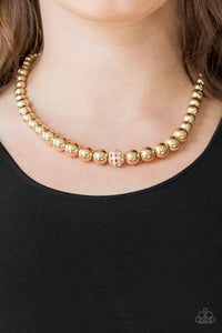 High-Stakes FAME - Gold Necklace Set