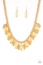 Load image into Gallery viewer, Fringe Fabulous - Gold Necklace Set