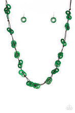 Load image into Gallery viewer, Waikiki Winds - Green Necklace Set