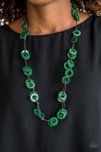 Load image into Gallery viewer, Waikiki Winds - Green Necklace Set