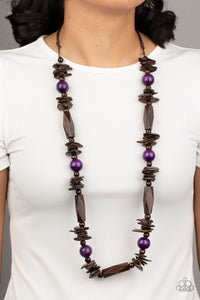 Cozumel Coast - Purple Necklace Set