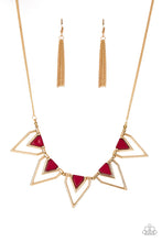 Load image into Gallery viewer, The Pack Leader - Red Necklace Set