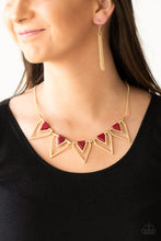 Load image into Gallery viewer, The Pack Leader - Red Necklace Set