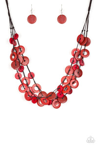 Wonderfully Walla Walla - Red Necklace Set