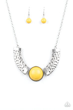 Load image into Gallery viewer, Egyptian Spell - Yellow Necklace Set