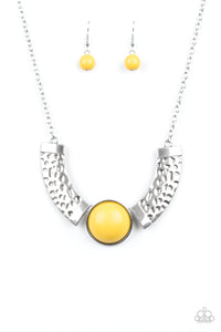 Egyptian Spell - Yellow Necklace Set