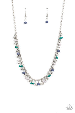 Sailing The Seven Seas - Blue Necklace Set