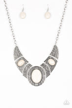 Load image into Gallery viewer, Leave Your LANDMARK - White Necklace Set