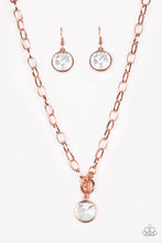 Load image into Gallery viewer, She Sparkles On - Copper Necklace Set