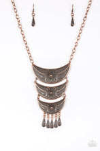 Load image into Gallery viewer, Go STEER-Crazy - Copper Necklace