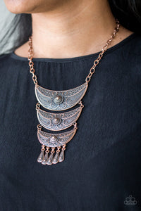 Go STEER-Crazy - Copper Necklace