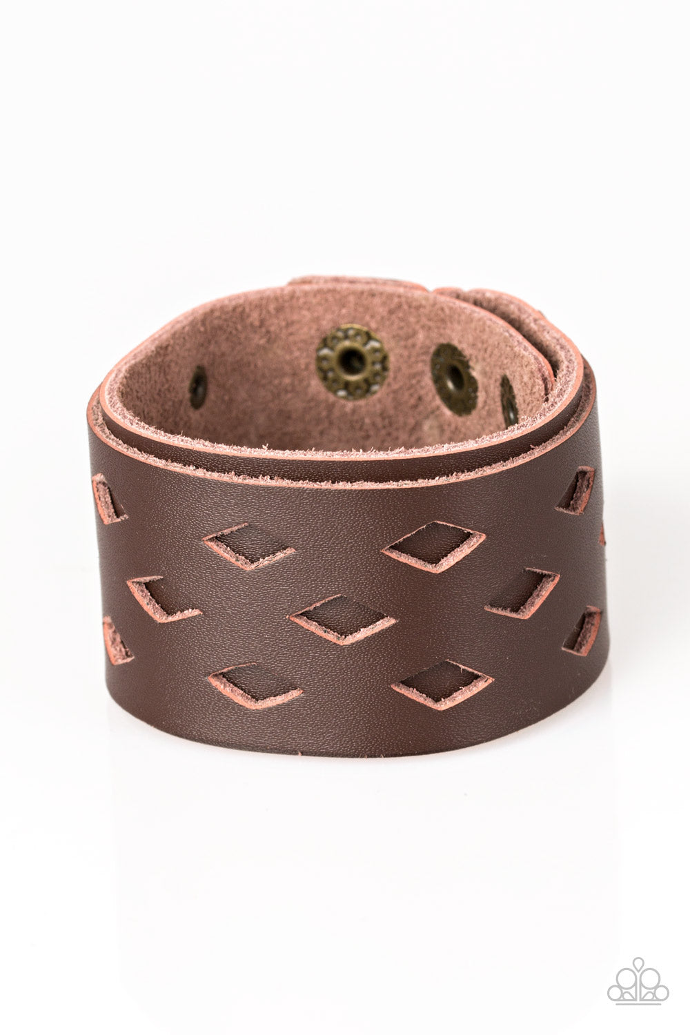 Bucking Bronco - Brown Bracelet