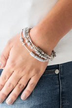 Load image into Gallery viewer, Tribal Spunk - Silver Bracelet