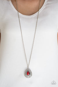 Modern Majesty - Red Necklace Set