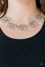 Load image into Gallery viewer, Budding Beauty - Silver Necklace Set