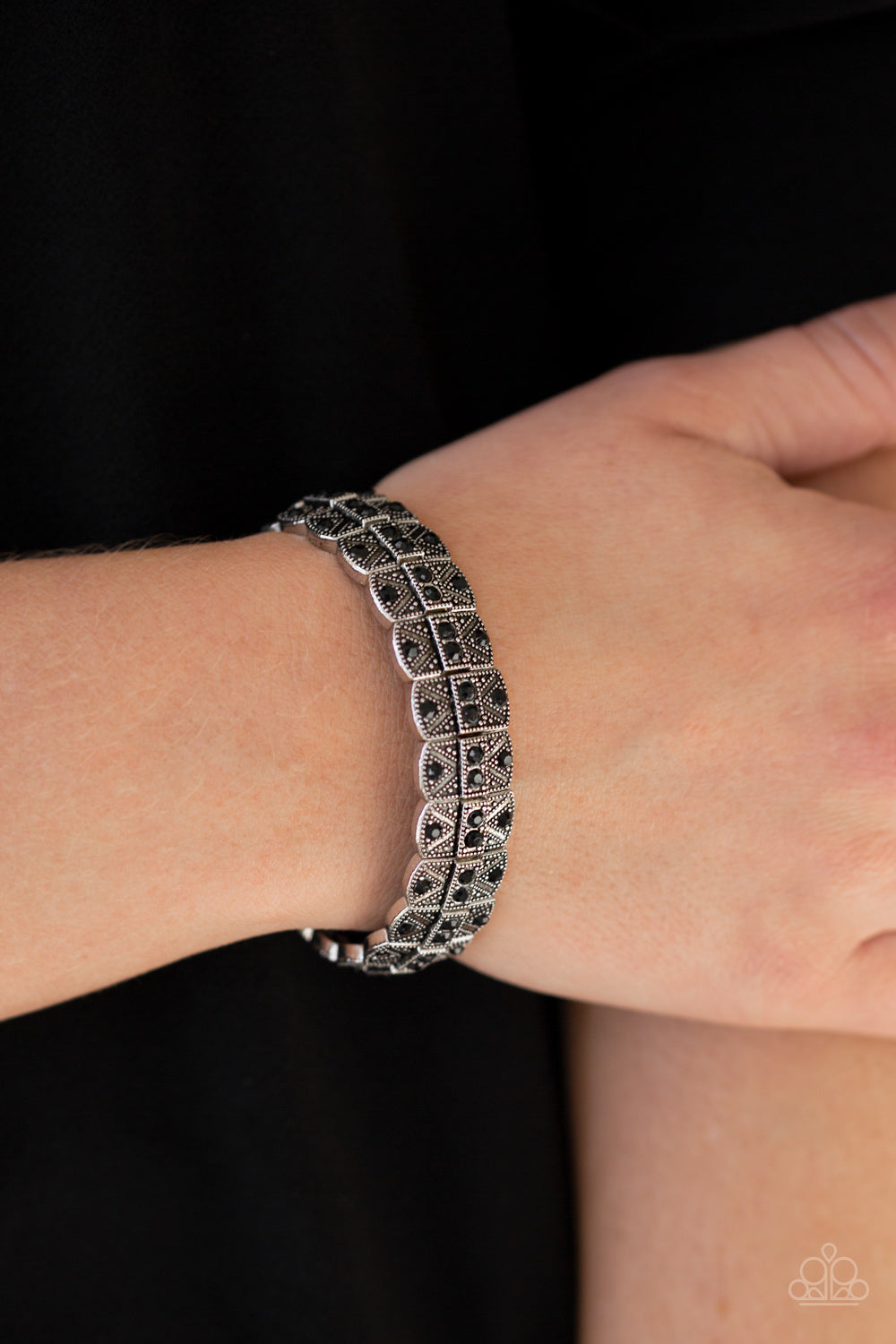 Modern Magnificence - Black Bracelet