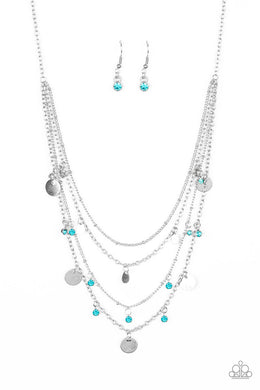 Classic Class Act - Blue Necklace Set