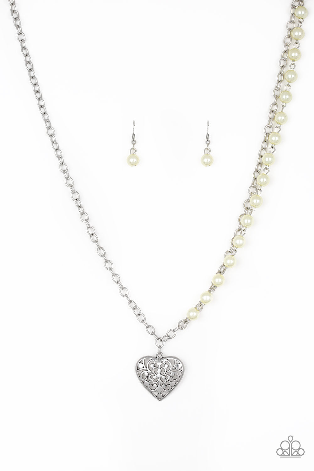 Forever In My Heart - Yellow Necklace Set