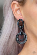 Load image into Gallery viewer, Havana HAUTE Spot Black Earrings