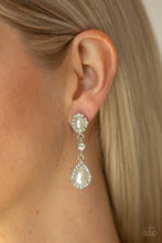 Load image into Gallery viewer, All-GLOWING - White Earrings