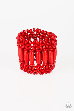 Barbados Beach Club - Red Bracelet