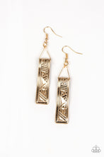 Load image into Gallery viewer, Ancient Artifacts - Gold Earrings