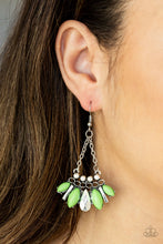 Load image into Gallery viewer, Terra Tribe - Green Earrings