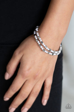 Trendy Tribalist - Silver Bracelet