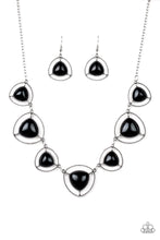 Load image into Gallery viewer, Make A Point - Black Necklace Set