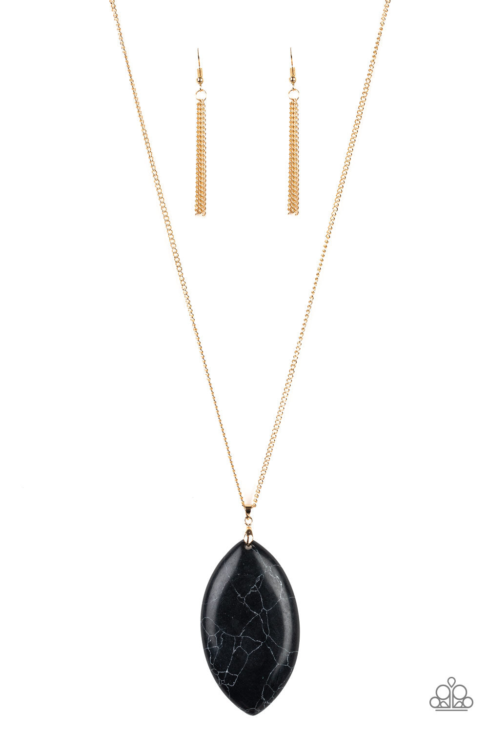 Santa Fe Simplicity - Black Necklace Set