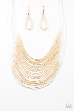 Catwalk Queen - Gold Necklace Set