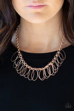 Load image into Gallery viewer, Fringe Finale - Rose Gold Necklace Set