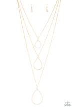 Load image into Gallery viewer, Make The World Sparkle - Gold Necklace Set