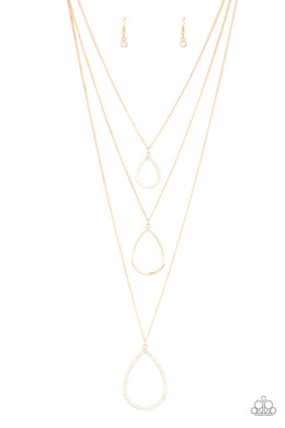 Make The World Sparkle - Gold Necklace Set