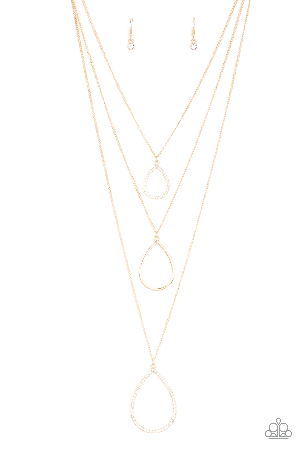 Make The World Sparkle - Gold Necklace Set