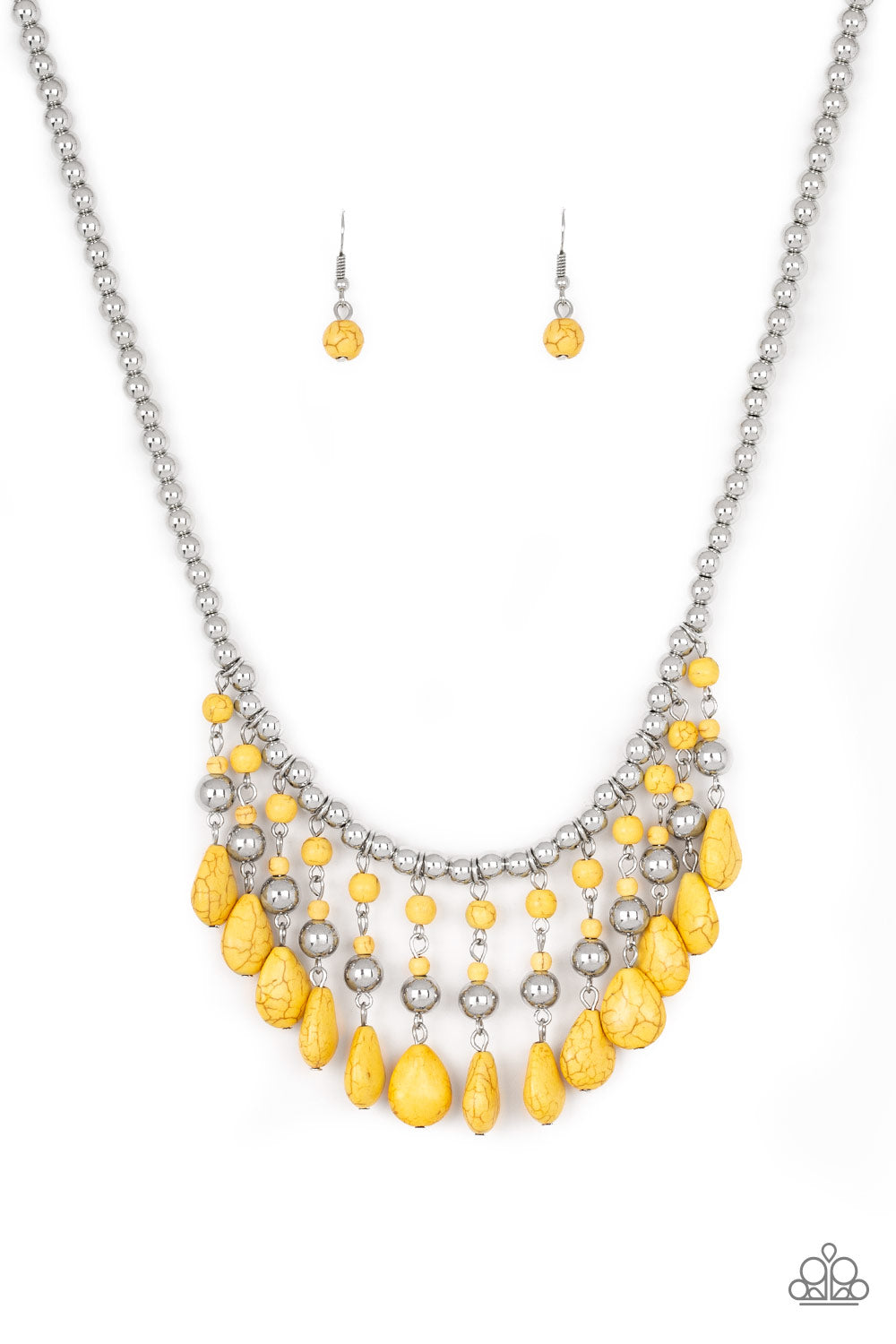 Rural Revival - Yellow Necklace Set