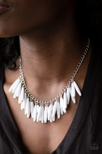 Full Of Flavor - White Necklace Set