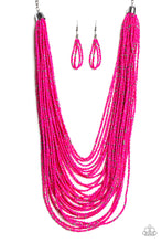 Load image into Gallery viewer, Rio Rainforest - Pink Necklace Set