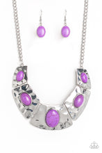 Load image into Gallery viewer, RULER In Favor - Purple Necklace Set