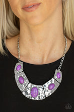 Load image into Gallery viewer, RULER In Favor - Purple Necklace Set