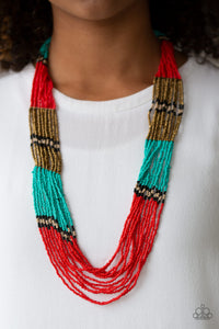 Rio Roamer - Red Necklace Set