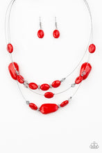 Load image into Gallery viewer, Radiant Reflections - Red Necklace Set