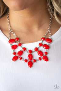 Goddess Glow - Red Necklace Set