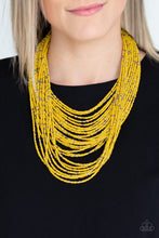 Load image into Gallery viewer, Rio Rainforest - Yellow Necklace Set