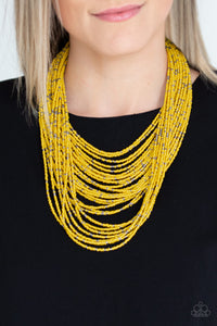 Rio Rainforest - Yellow Necklace Set