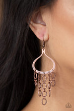 Load image into Gallery viewer, Total Net Revenue - Copper Earrings